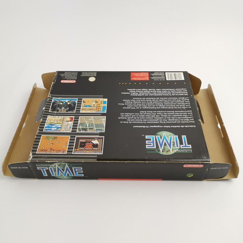 Super Nintendo Spiel : illusion of Time | SNES Big Box OVP - PAL Version NOE