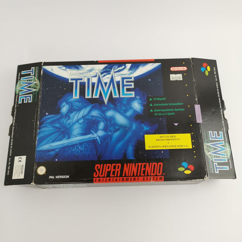 Super Nintendo Spiel : illusion of Time | SNES Big Box OVP - PAL Version NOE