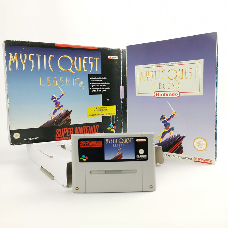 Super Nintendo Spiel : Mystic Quest Legend | SNES Big Box OVP - PAL NOE