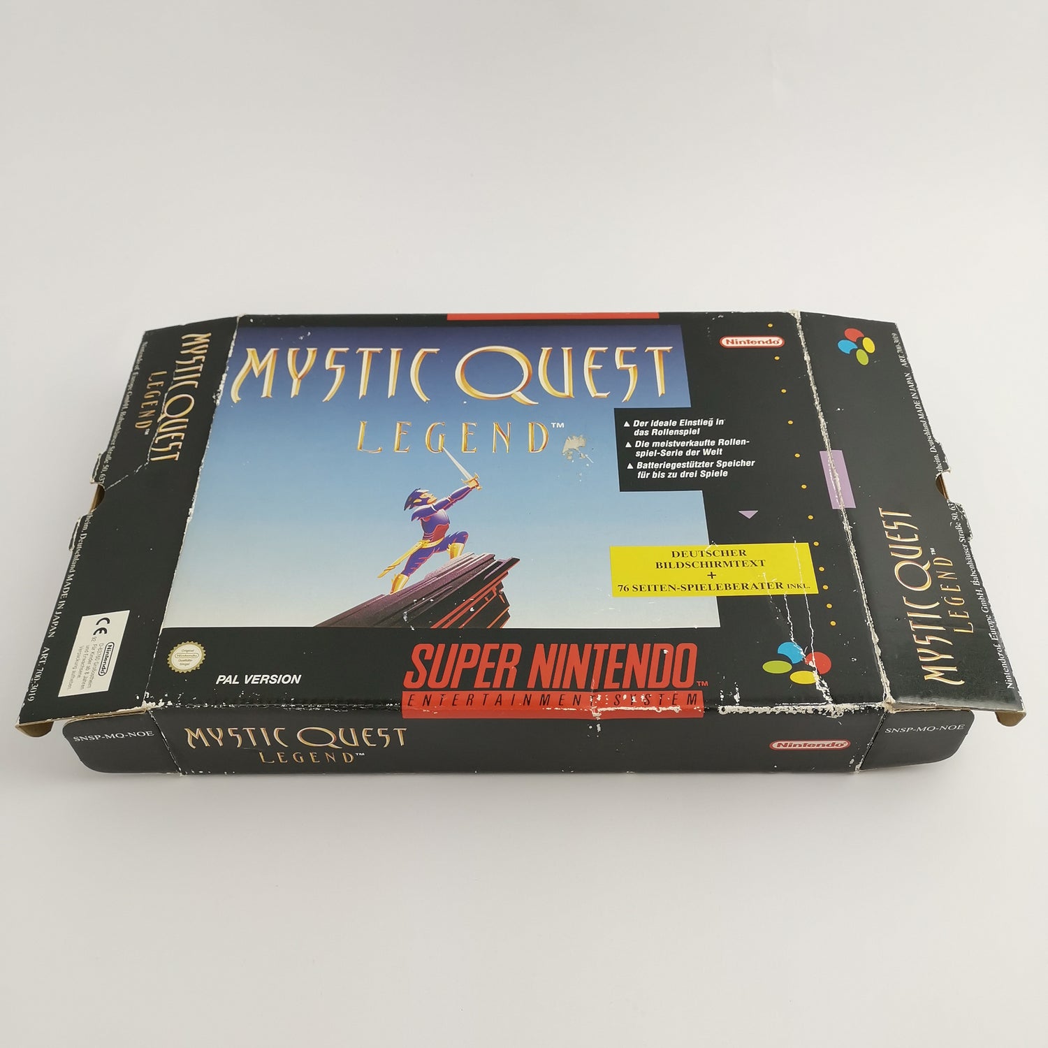 Super Nintendo Spiel : Mystic Quest Legend | SNES Big Box OVP - PAL NOE