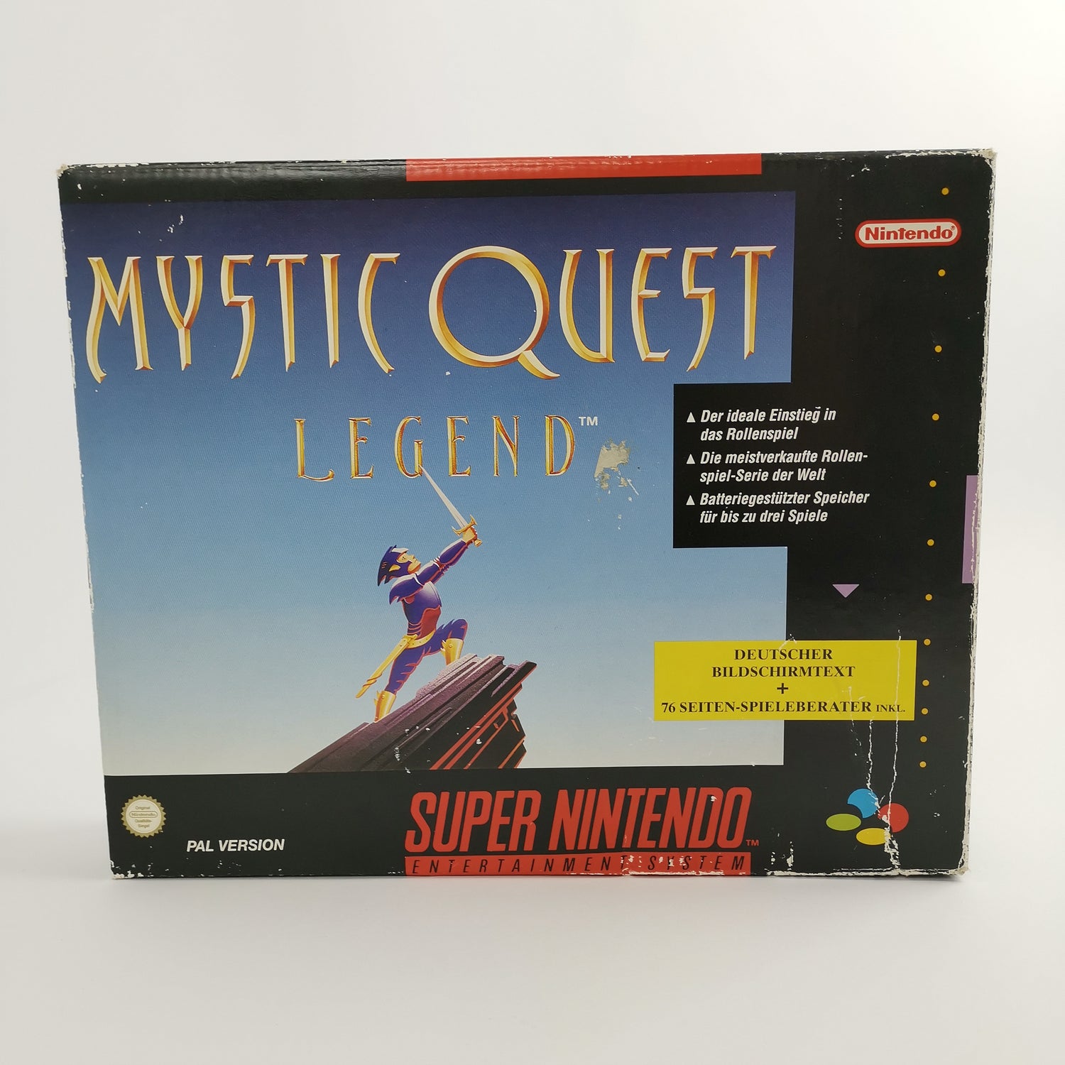 Super Nintendo Spiel : Mystic Quest Legend | SNES Big Box OVP - PAL NOE