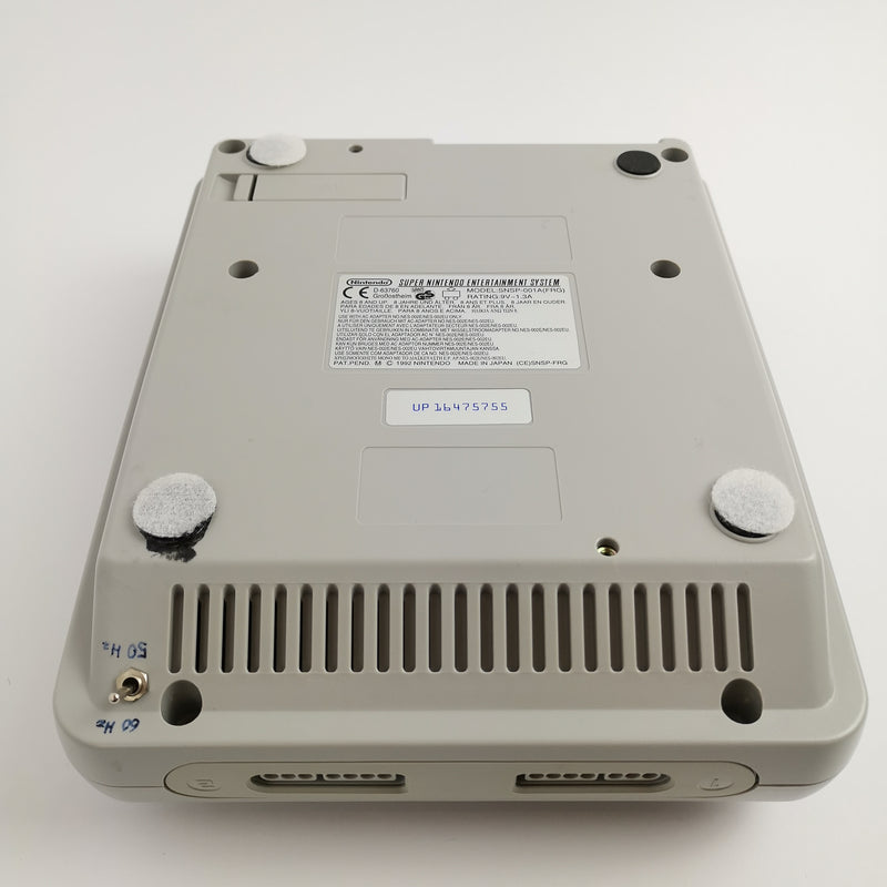Super Nintendo Konsole 50 / 60 Hz Umbau mit 3 Spielen, Controller u. Kabel SNES