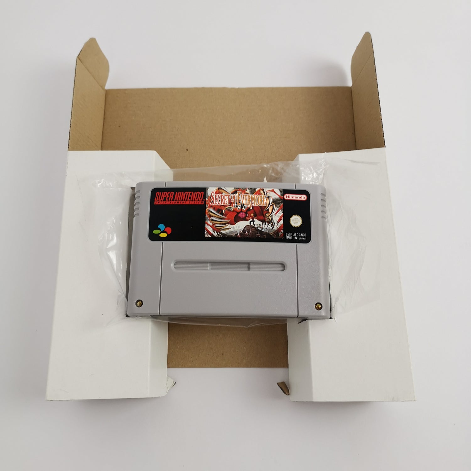 Super Nintendo Game: Secret of Evermore Big Box | SNES OVP - PAL NOE