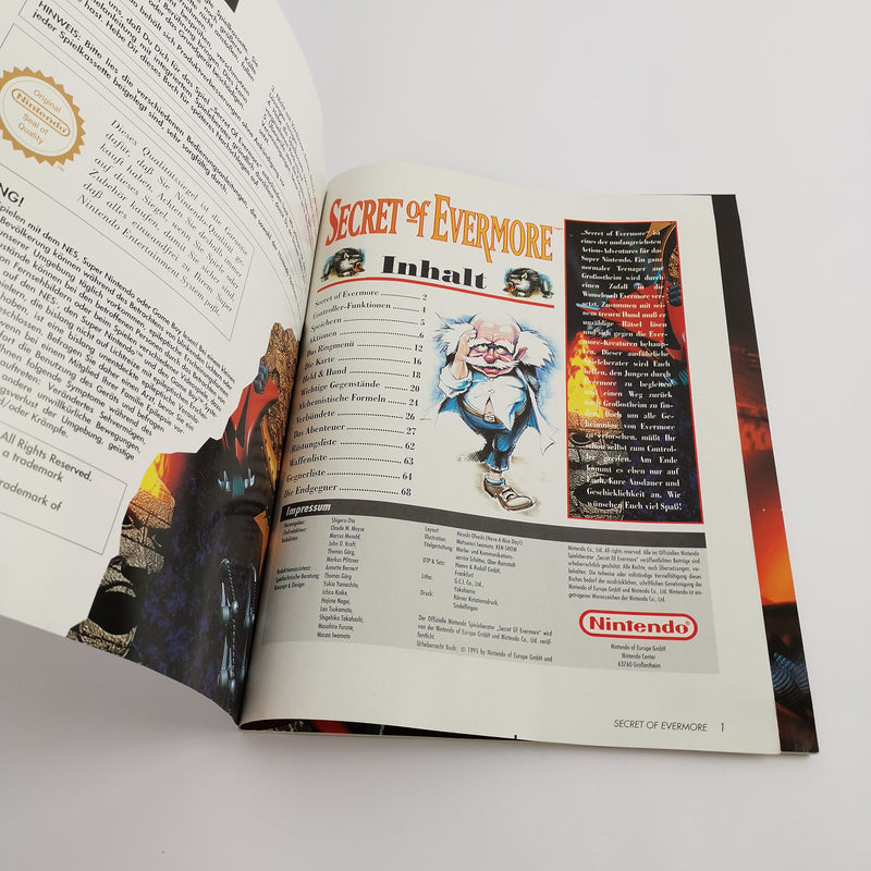 Super Nintendo Game: Secret of Evermore Big Box | SNES OVP - PAL NOE [2]
