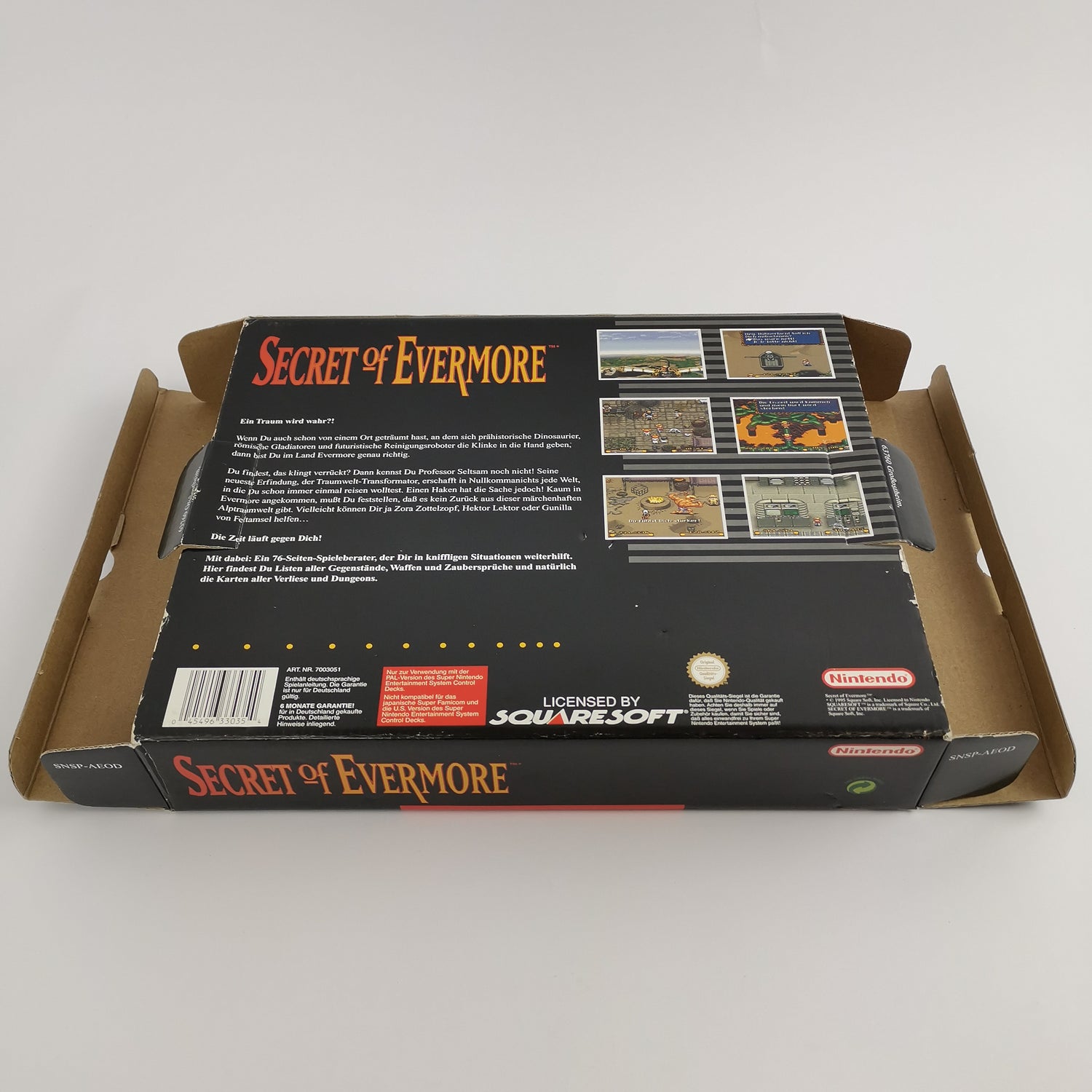 Super Nintendo Spiel : Secret of Evermore Big Box | SNES OVP - PAL NOE [2]
