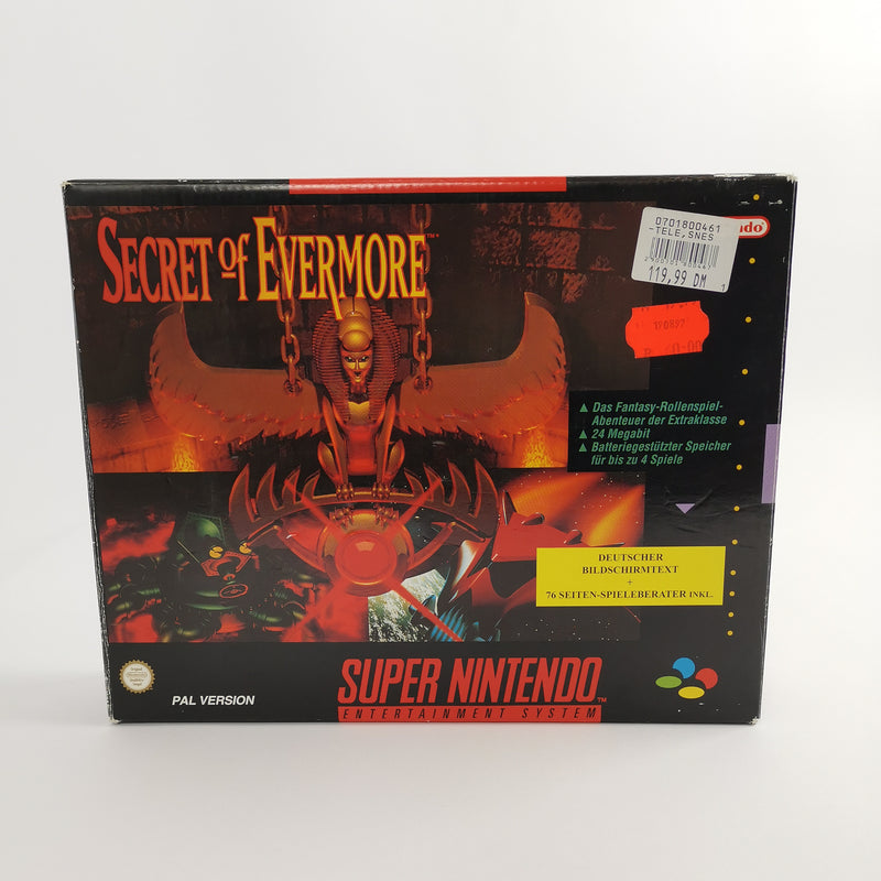 Super Nintendo Spiel : Secret of Evermore Big Box | SNES OVP - PAL NOE [2]