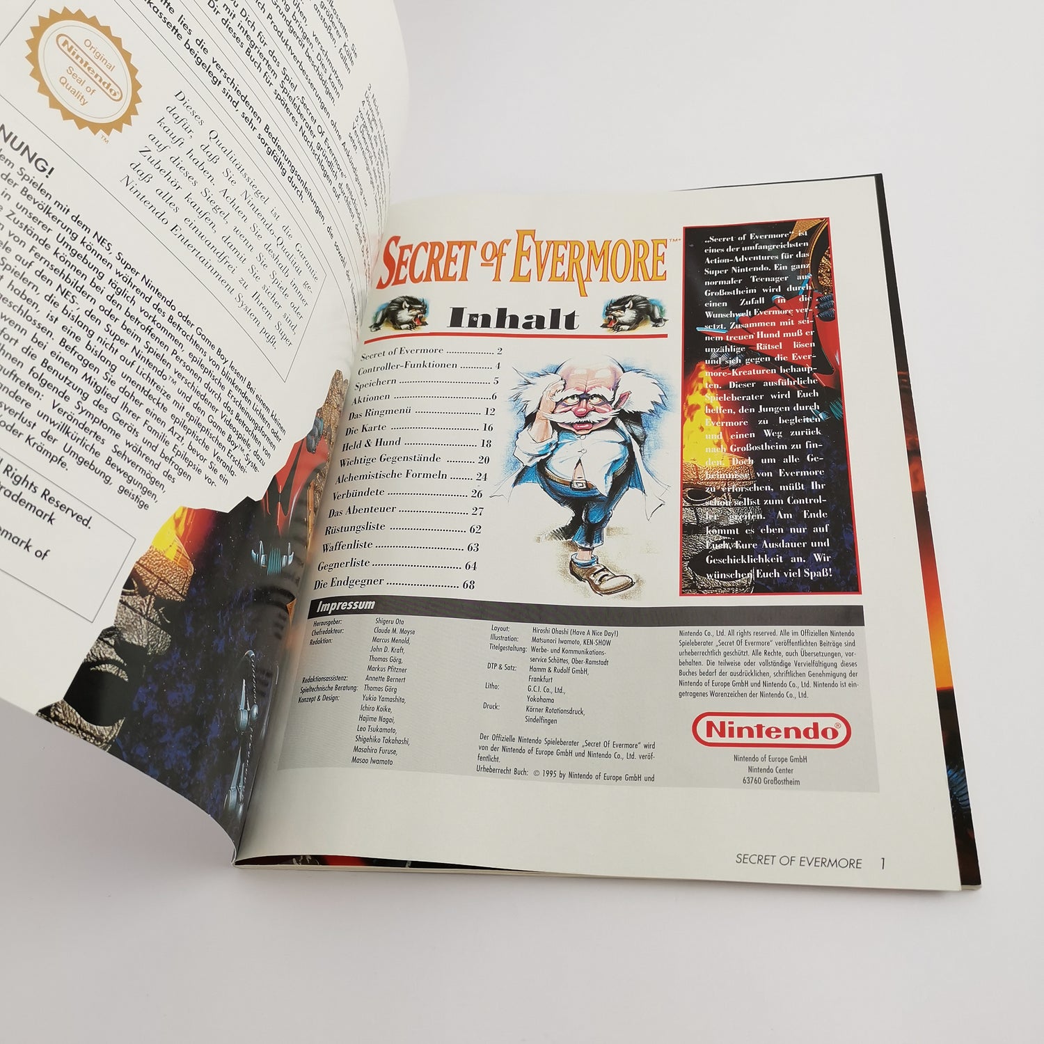 Super Nintendo Game: Secret of Evermore Big Box | SNES OVP - PAL NOE [3]