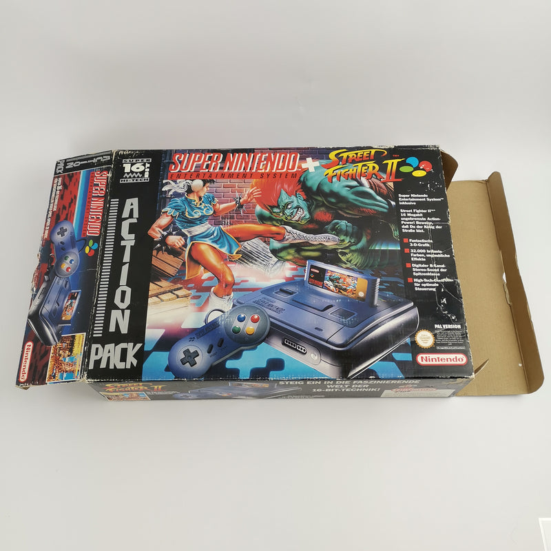 Super Nintendo Console: Street Fighter II 2 Action Pack | SNES Console OVP [2]