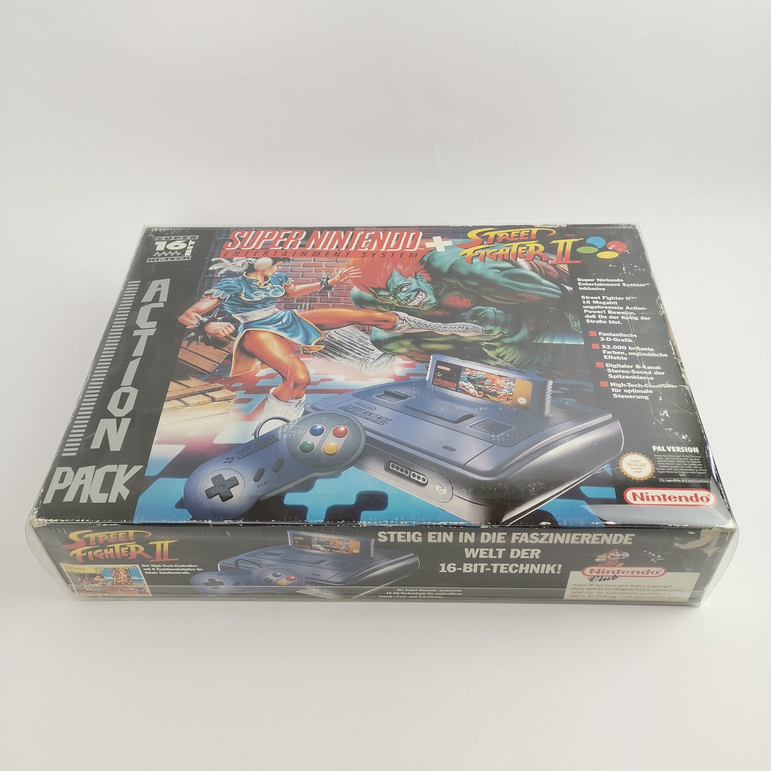 Super Nintendo Console: Street Fighter II 2 Action Pack | SNES Console OVP [2]