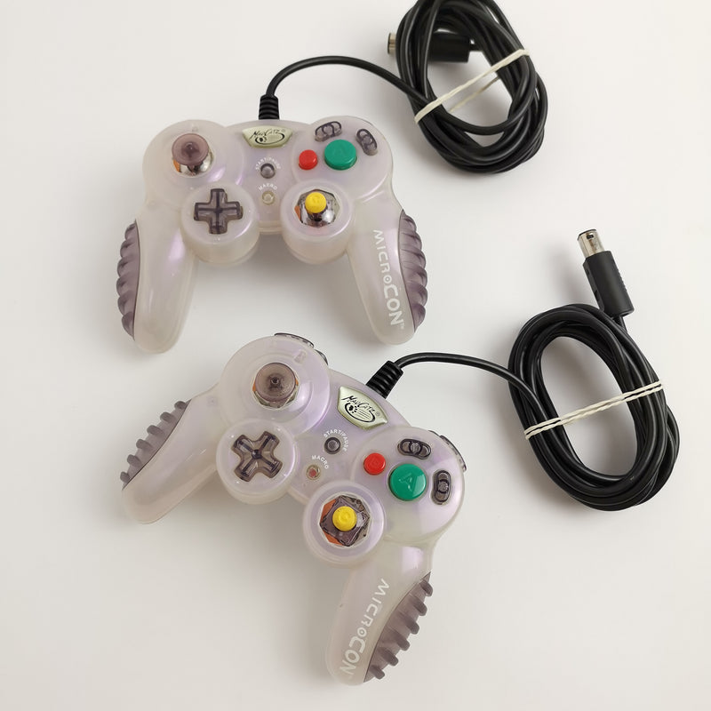 Nintendo Gamecube Controller : 2x Mad Catz Microcon Gamepads | Joypad Game Cube