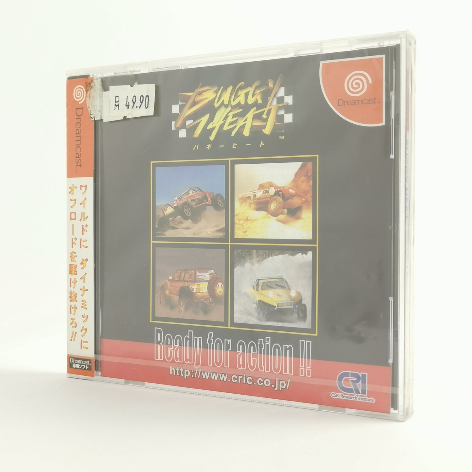 Japanisches Sega Dreamcast Spiel : Buggy Heat | NEU NEW SEALED