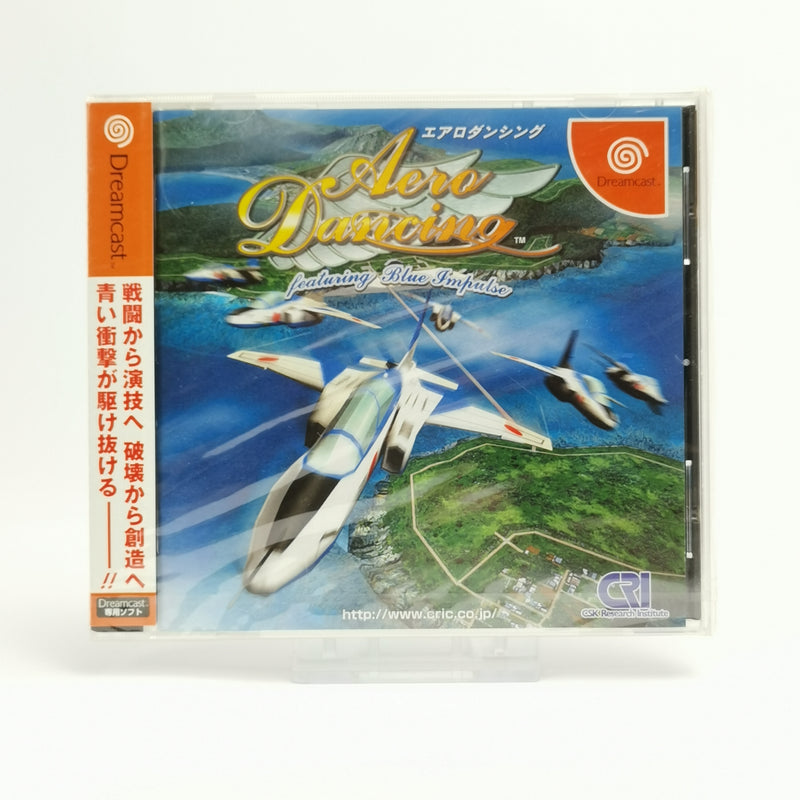 Japanese Sega Dreamcast game: Aero Dancing | DC OVP - NEW NEW SEALED