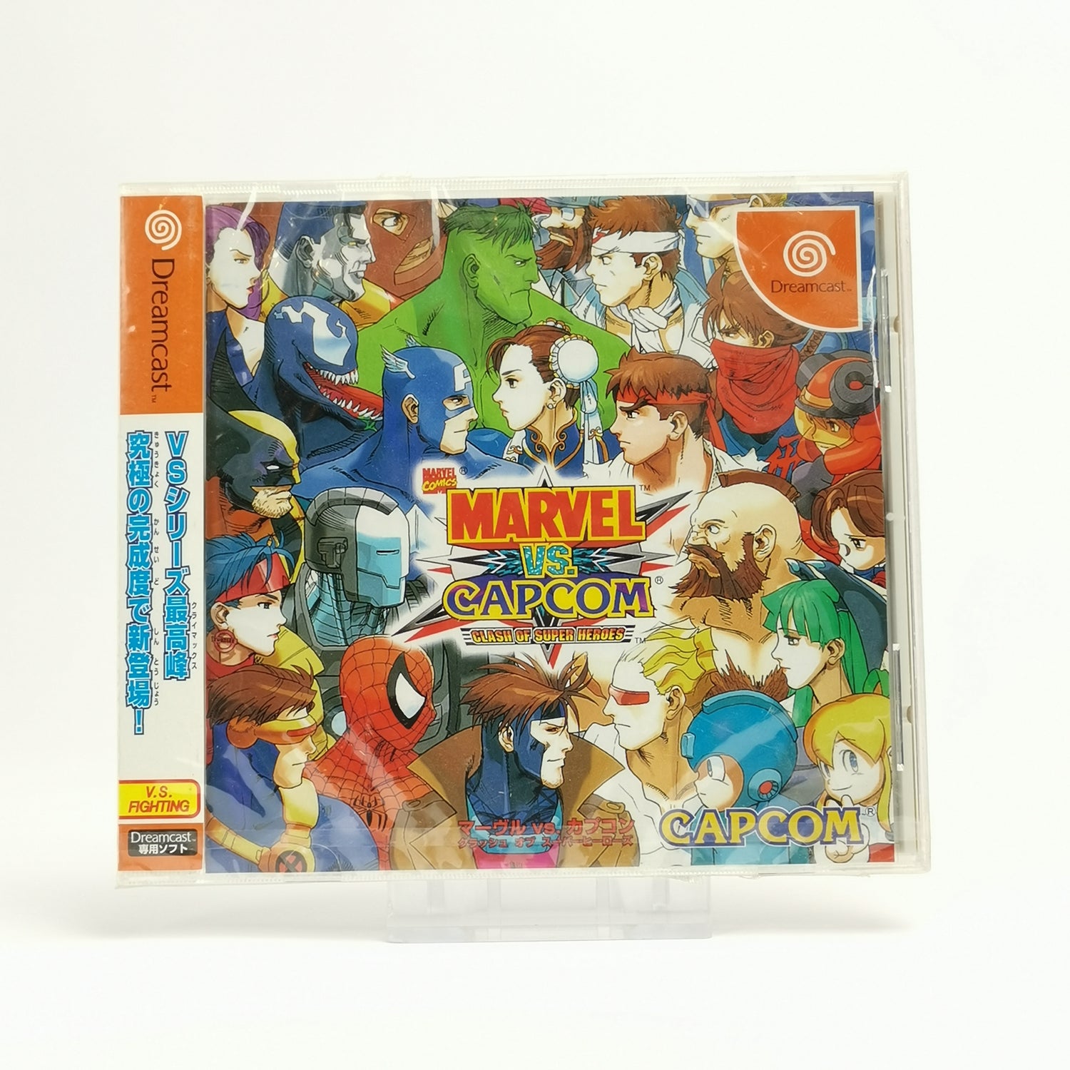 Japanisches Sega Dreamcast Spiel : Marvel vs. Capcom Clash of Super Heroes NEW