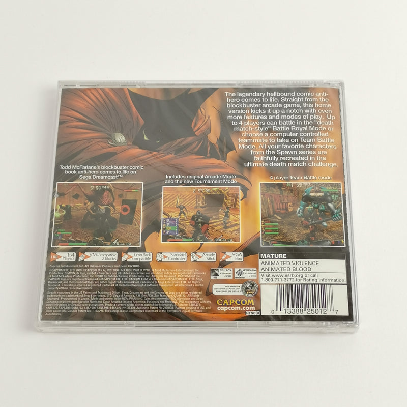 American Sega Dreamcast game: Spawn in The Demons Hand | NEW NEW SEALED
