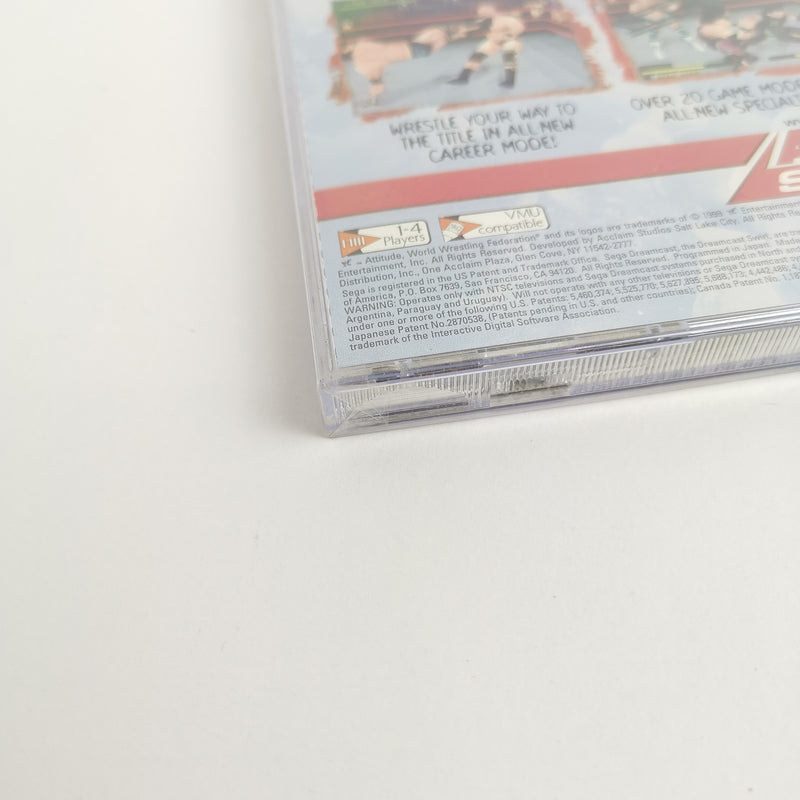 American Sega Dreamcast game: WWF Attitude Wrestling | NEW NEW SEALED