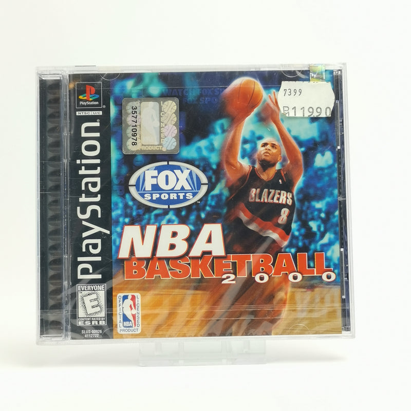 Sony Playstation 1 Spiel : NBA Basketball 2000 | PS1 PSX USA - NEW NEU SEALED
