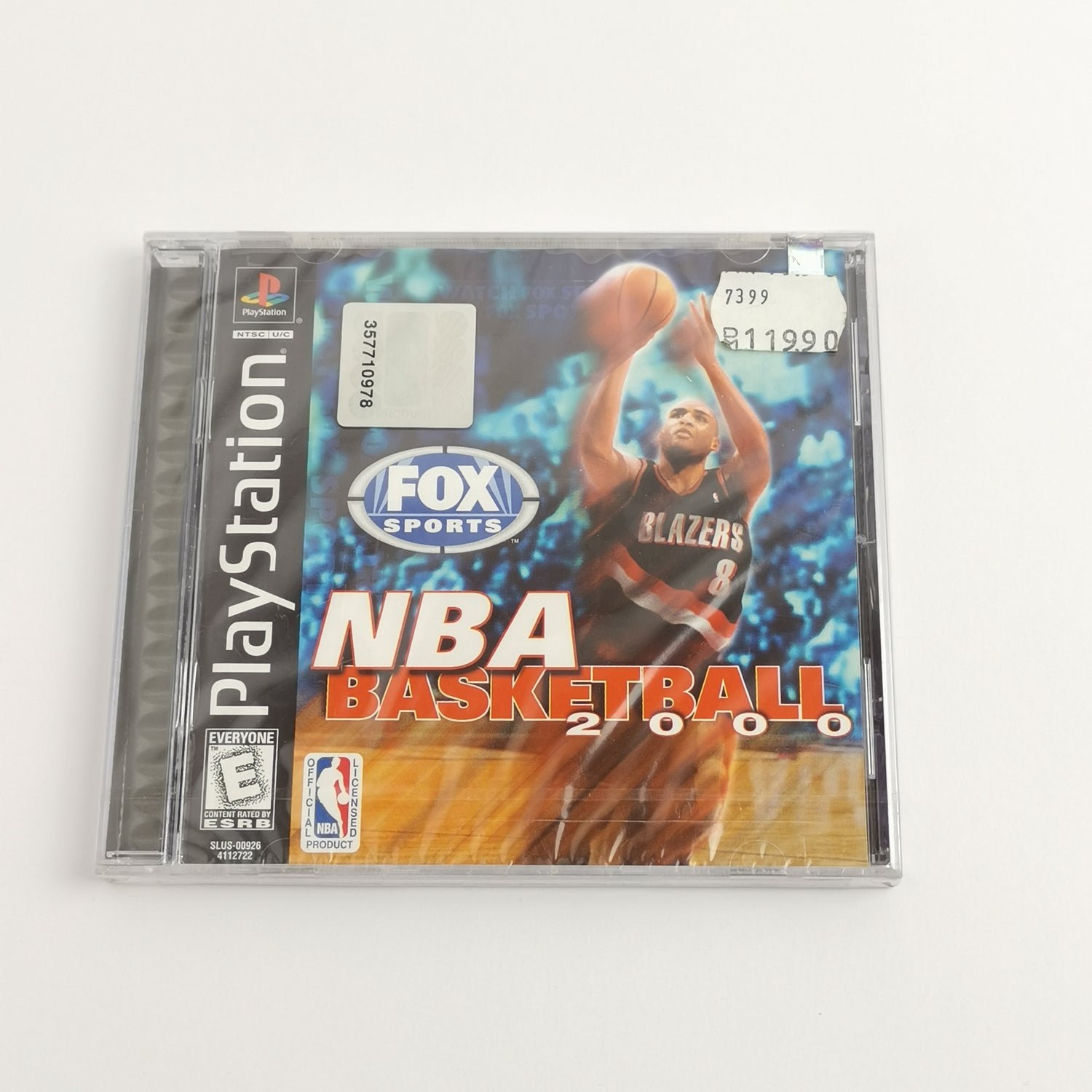 Sony Playstation 1 Spiel NBA Basketball 2000 PS1 PSX USA NEW NEU