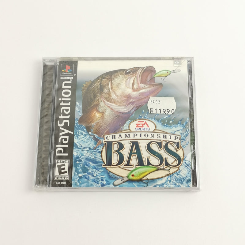 Sony Playstation 1 Game : Championship Bass Fishing | PS1 USA - NEW SEALED [2]