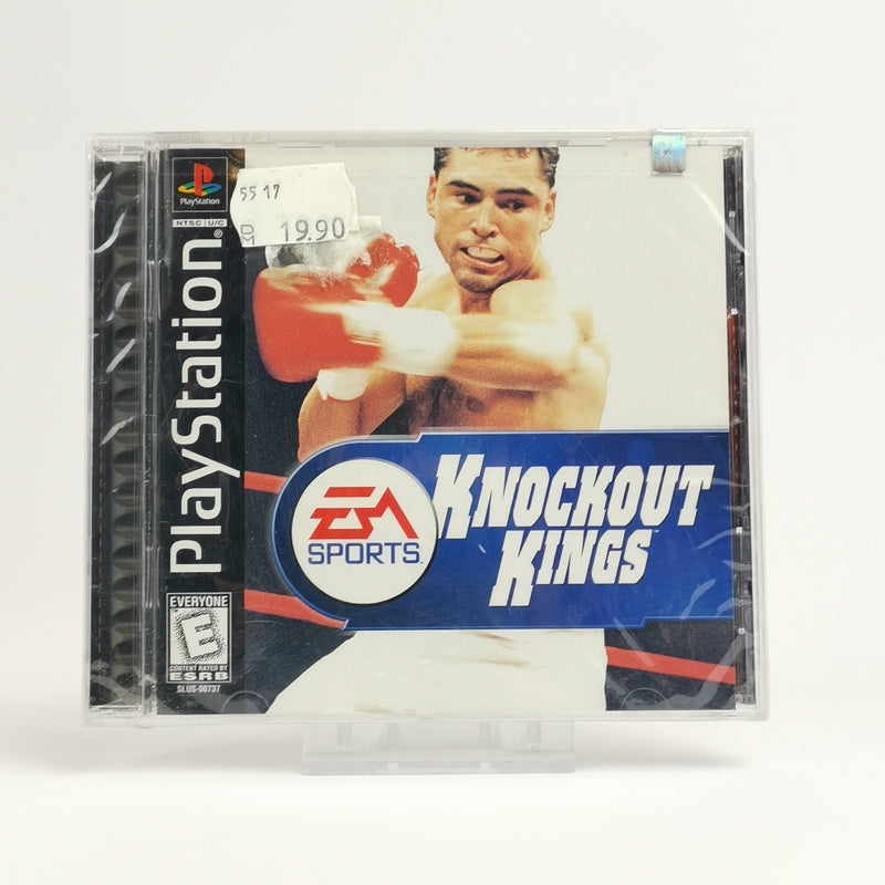 Sony Playstation 1 Game: Knockout Kings | PS1 boxes - NEW NEW SEALED