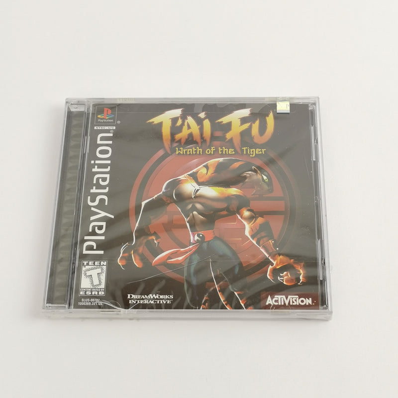 Sony Playstation 1 Game: Tai Fu Wrath of the Tiger | PS1 PSX - NEW NEW SEALED