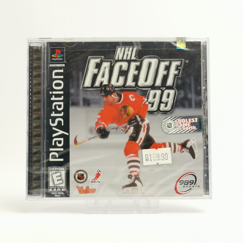 Sony Playstation 1 Spiel : NHL FaceOff 99 Icehockey | PS1 PSX - NEW NEU SEALED