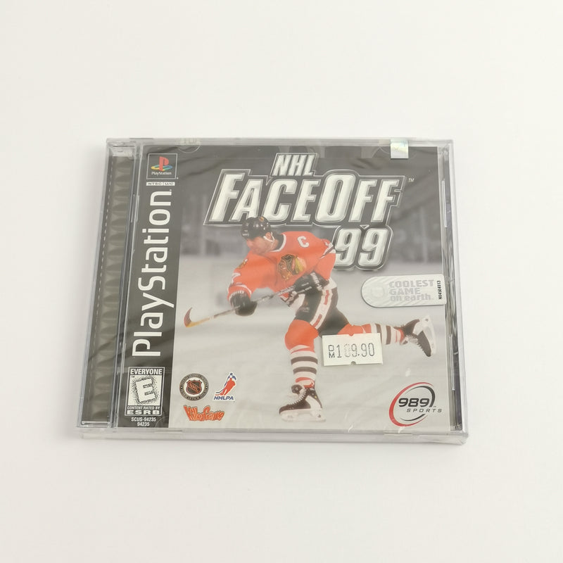 Sony Playstation 1 Spiel : NHL FaceOff 99 Icehockey | PS1 PSX - NEW NEU SEALED