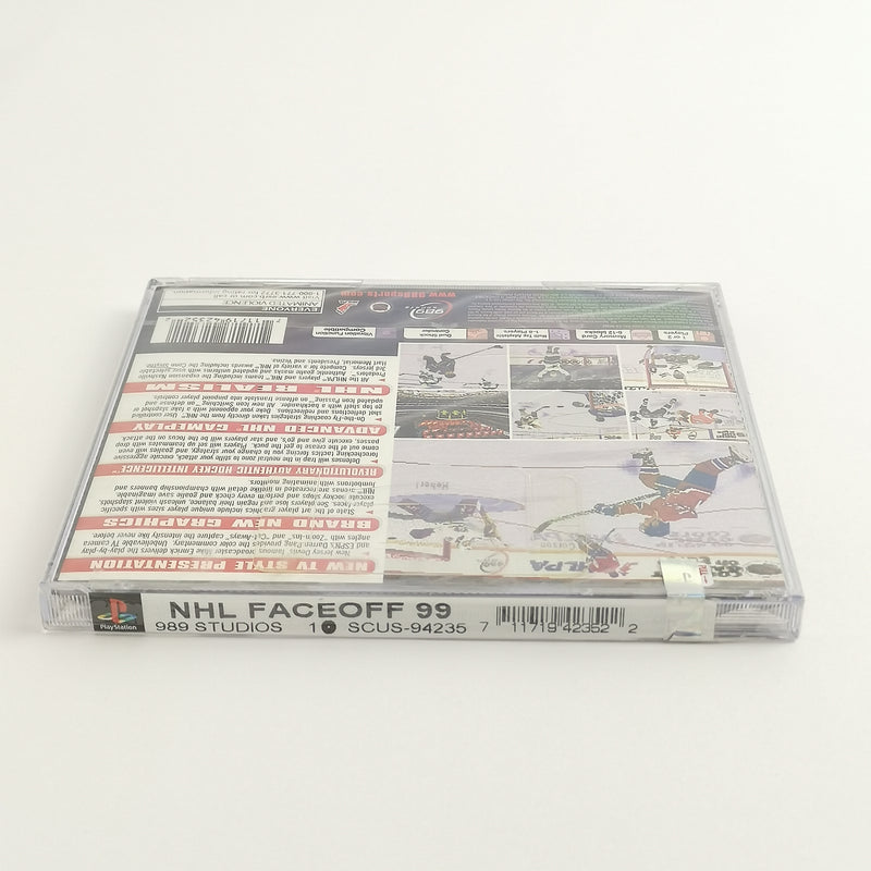 Sony Playstation 1 Spiel : NHL FaceOff 99 Icehockey | PS1 PSX - NEW NEU SEALED