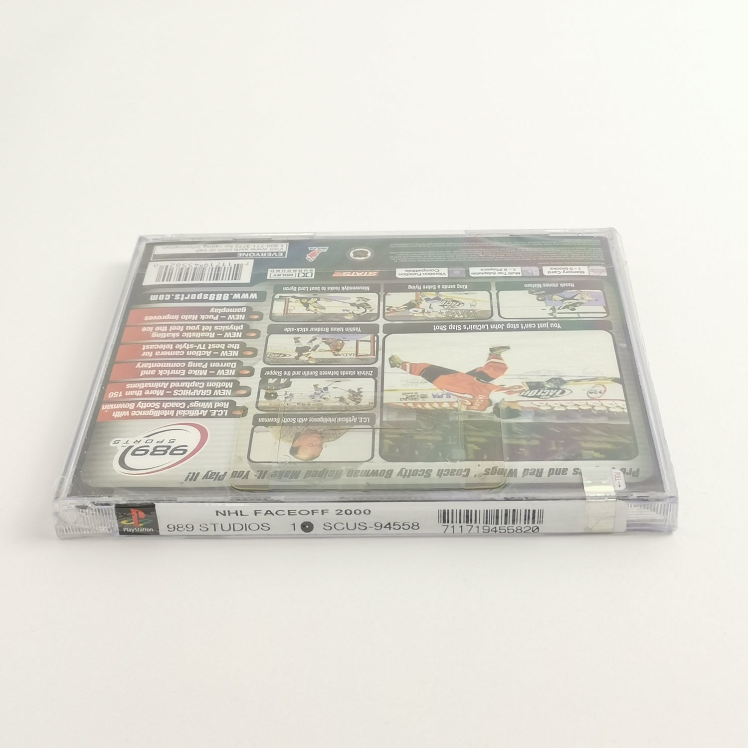 Sony Playstation 1 Spiel : NHL FaceOff 2000 Icehockey | PS1 PSX - NEW NEU SEALED