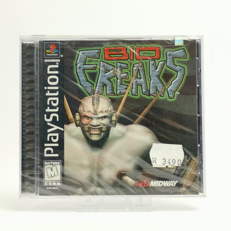 Sony Playstation 1 Spiel : Bio Freaks | PS1 PSX - NEW NEU SEALED