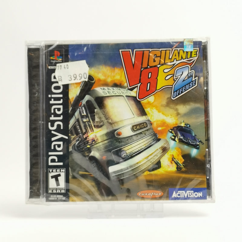 Sony Playstation 1 Spiel : Vigilante 8 2nd Offense | PS1 NTSC USA - NEW SEALED