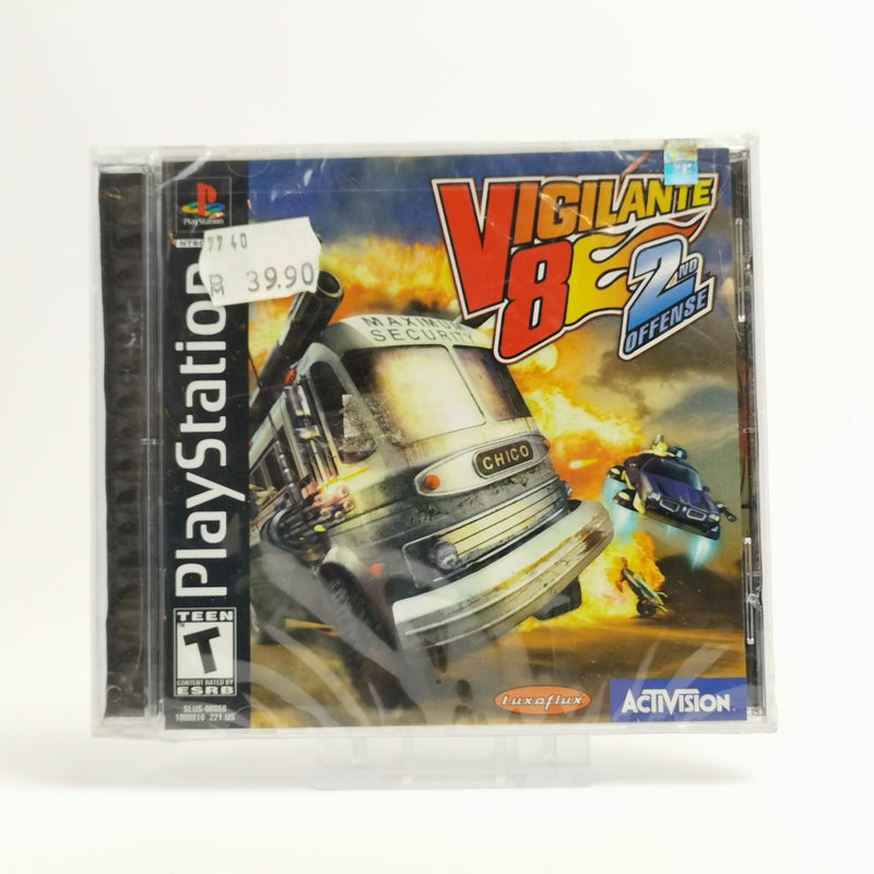 Sony Playstation 1 Game: Vigilante 8 2nd Offense | PS1 NTSC USA - NEW SEALED