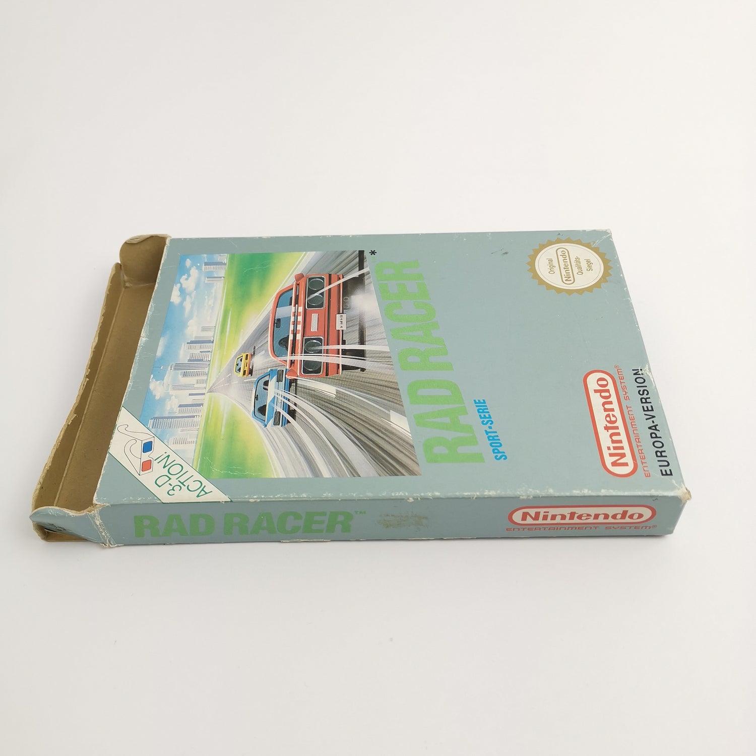 Nintendo Entertainment System Spiel : Rad Racer Sport-Serie | NES OVP - PAL NOE