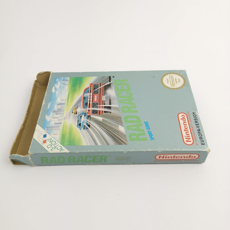 Nintendo Entertainment System Spiel : Rad Racer Sport-Serie | NES OVP - PAL NOE