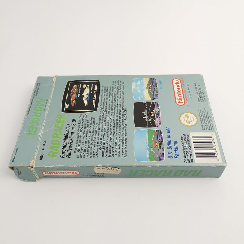 Nintendo Entertainment System Spiel : Rad Racer Sport-Serie | NES OVP - PAL NOE
