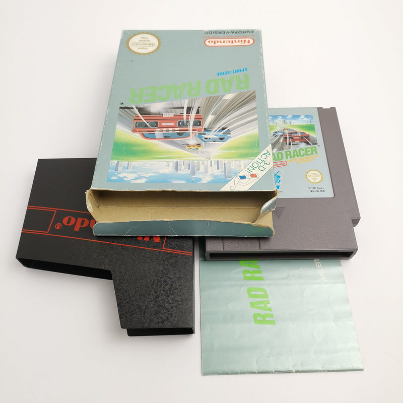 Nintendo Entertainment System Spiel : Rad Racer Sport-Serie | NES OVP - PAL NOE