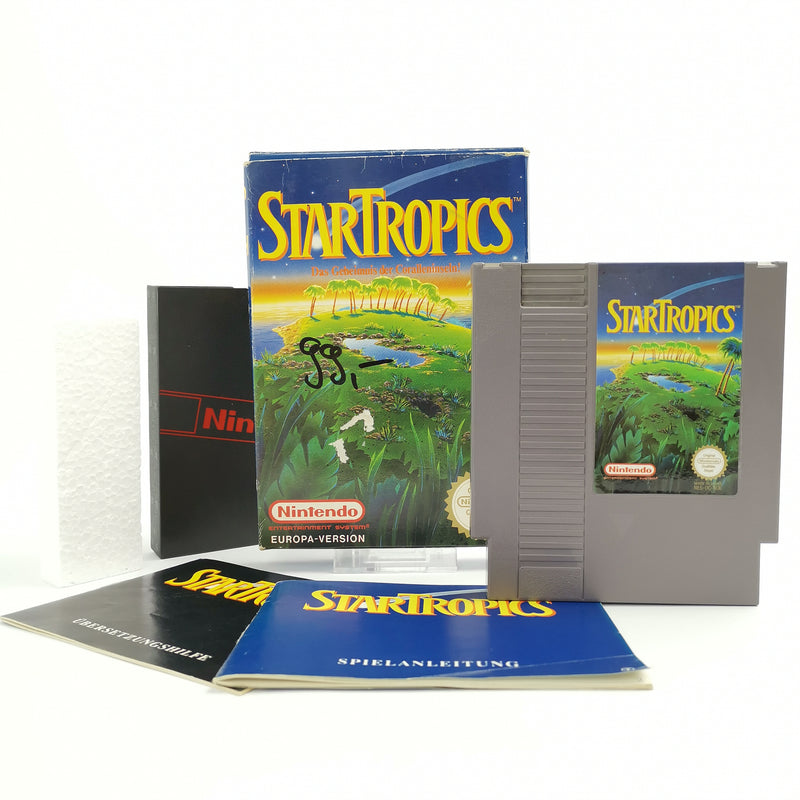 Nintendo Entertainment System Game: Star Tropics | NES Startropics - OVP PAL
