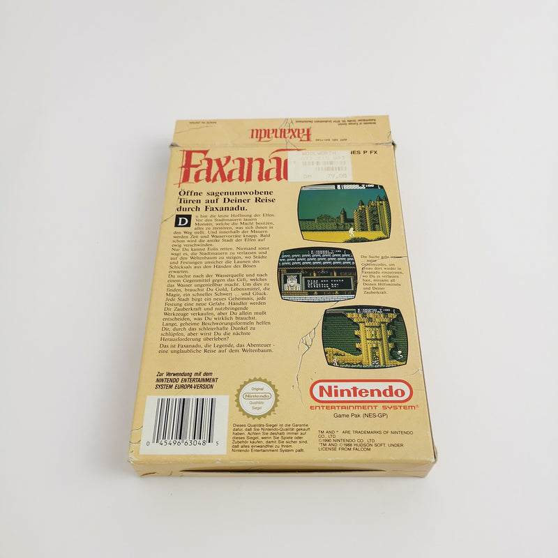 Nintendo Entertainment System Spiel : Faxanadu | PAL NOE - OVP NES