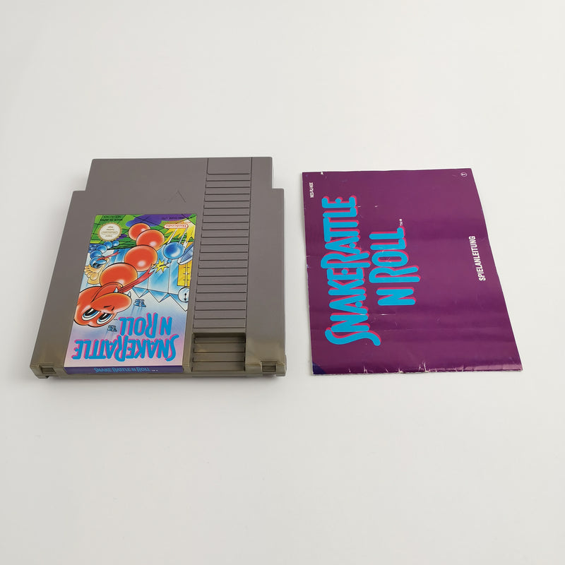 Nintendo Entertainment System Spiel :  Snake Rattle n Roll | OVP NES - PAL NOE