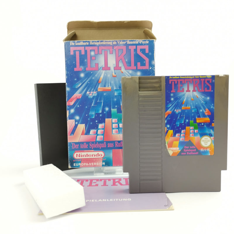 Nintendo Entertainment System Spiel :  TETRIS der Spielspaß aus Rußland NES OVP