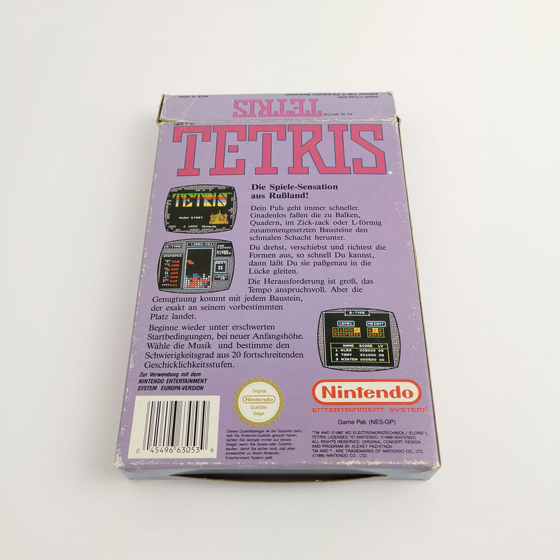Nintendo Entertainment System Spiel :  TETRIS der Spielspaß aus Rußland NES OVP