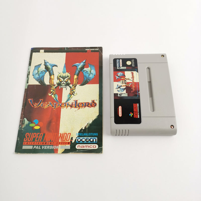 Super Nintendo Spiel : WeaponLord | SNES Game Weapon Lord - OVP PAL NOE