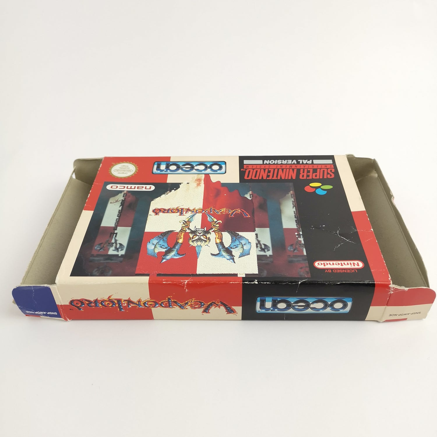 Super Nintendo Spiel : WeaponLord | SNES Game Weapon Lord - OVP PAL NOE