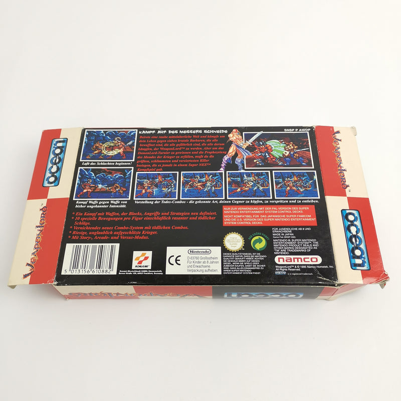 Super Nintendo Spiel : WeaponLord | SNES Game Weapon Lord - OVP PAL NOE