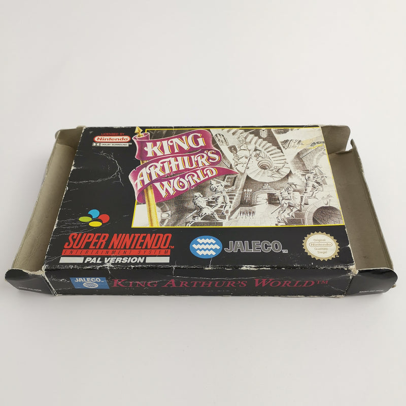 Super Nintendo Spiel : King Arthurs World | SNES Game - OVP PAL NOE