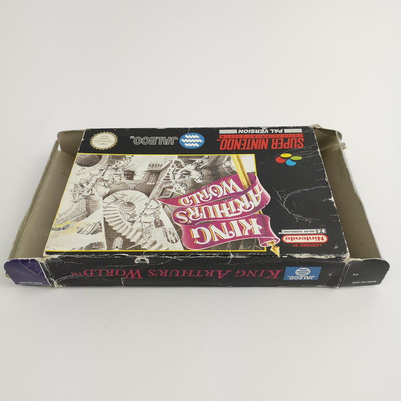 Super Nintendo Spiel : King Arthurs World | SNES Game - OVP PAL NOE
