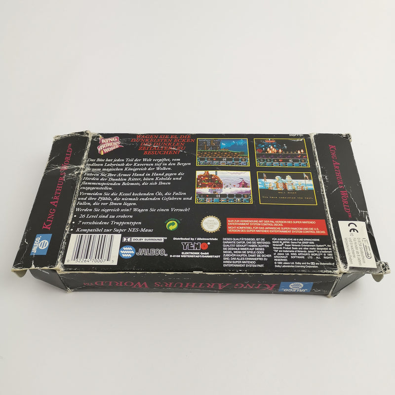 Super Nintendo Spiel : King Arthurs World | SNES Game - OVP PAL NOE