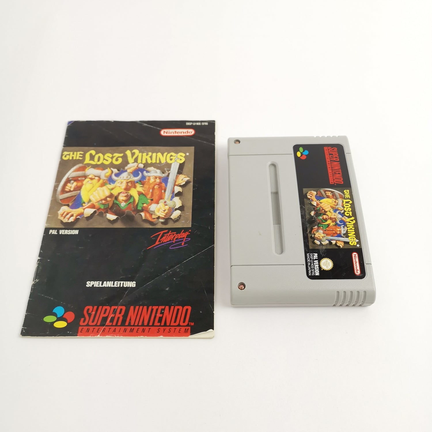 Super Nintendo Spiel : The Lost Vikings | SNES Game - OVP PAL
