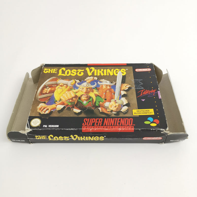 Super Nintendo Spiel : The Lost Vikings | SNES Game - OVP PAL