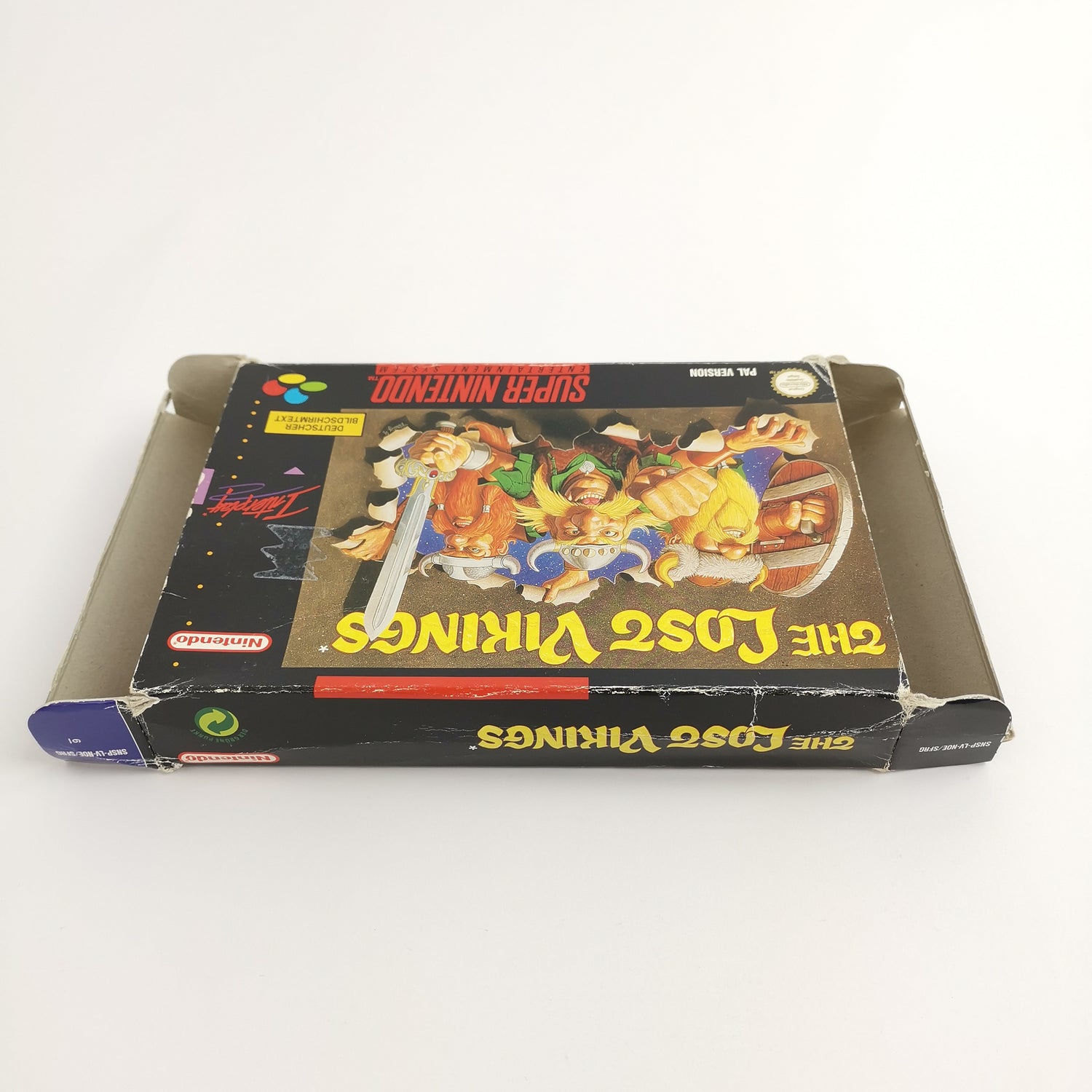 Super Nintendo Spiel : The Lost Vikings | SNES Game - OVP PAL