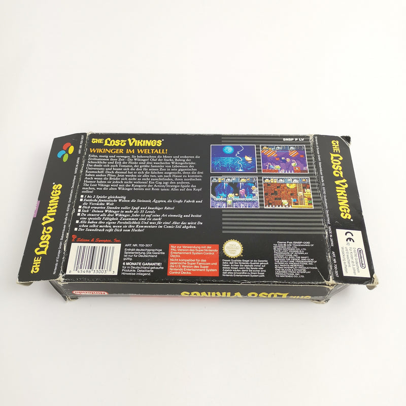 Super Nintendo Spiel : The Lost Vikings | SNES Game - OVP PAL